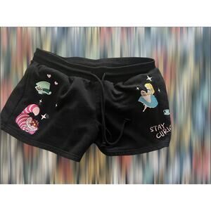 Disney Alice In Wonderland Classics Athletic Sweat Shorts Large